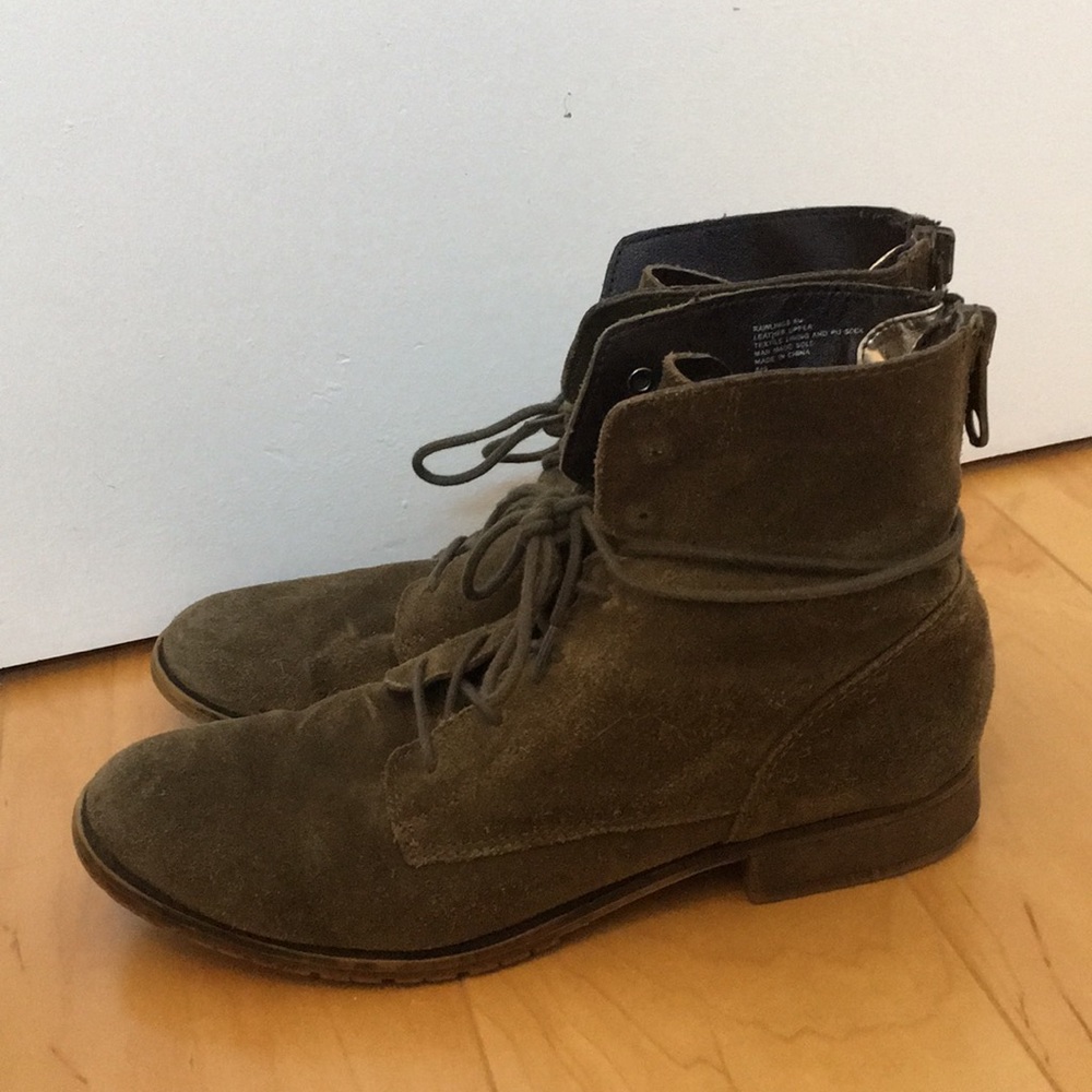 Steve Madden hunter green boots